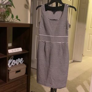 Black and white dress